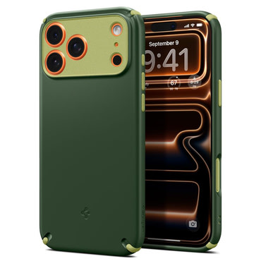 Ovitek Spigen "Nano Pop Hybrid Mag" za iPhone 17 Pro - avo green