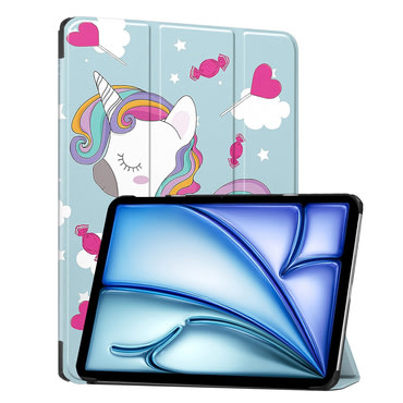 Etui Techsuit "FoldPro" za iPad Air 11 2024 / Air 11 2025 - unicorn