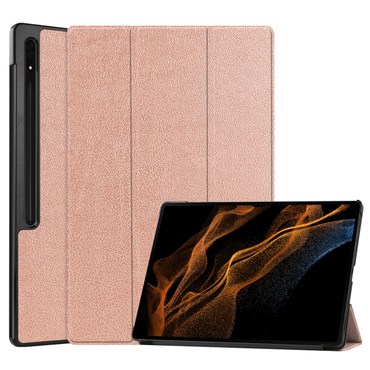 Etui Techsuit "FoldPro" za Samsung Galaxy Tab S8 Ultra / S9 Ultra / S10 Ultra - rose gold