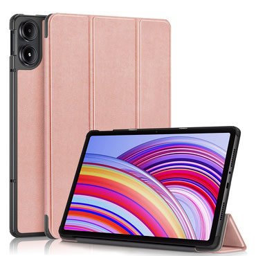 Etui Techsuit "FoldPro" za Xiaomi Redmi Pad Pro / Redmi Pad Pro 5G / Xiaomi Poco Pad - rose gold