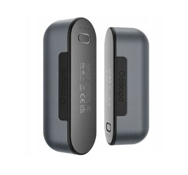 Prenosna grelca za roke Ocoopa 2v1 "UT2s MagTwins" z nastavljivo temperaturo in power bankom - siv