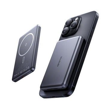 Magnetni 20W power bank Mcdodo Meta Series MC-4641 - 5000mAh z brezžičnim polnjenjem - črn