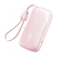 Power bank 10000 mAh 45W z vgrajenim kablom Baseus "EnerFill Qpow3 Ultra" - nebula pink