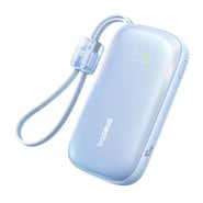 Power bank 10000 mAh 45W z vgrajenim kablom Baseus "EnerFill Qpow3 Ultra" - galaxy blue