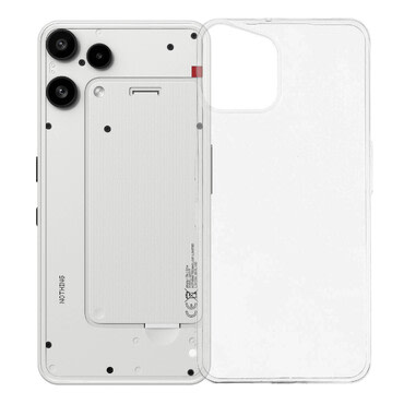 TPU gel ovitek za Nothing Phone (3a) Lite - prozoren