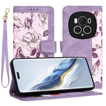 Etui Techsuit "FlipCraft" za Honor Magic6 Pro - mysterious purple