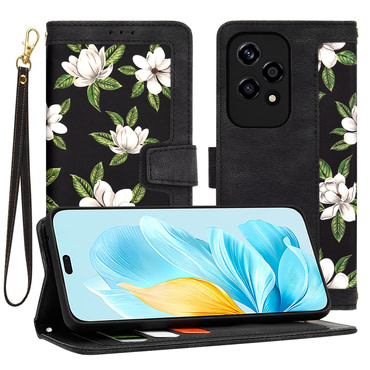 Etui Techsuit "FlipCraft" za Honor 200 Lite - flowers of the dawn