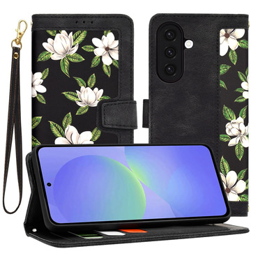 Etui Techsuit "FlipCraft" za Samsung Galaxy A36 - flowers of the dawn