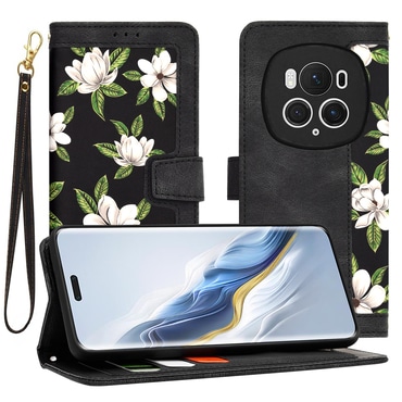 Etui Techsuit "FlipCraft" za Honor Magic6 Pro - flowers of the dawn