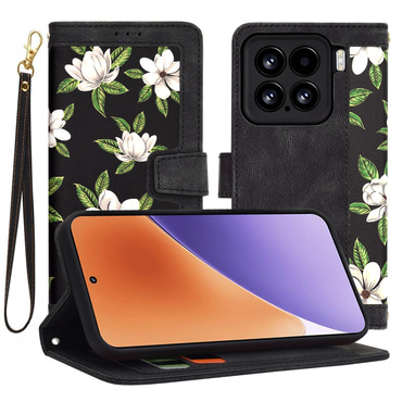 Etui Techsuit "FlipCraft" za Xiaomi 15 - flowers of the dawn