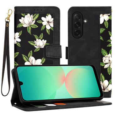 Etui Techsuit "FlipCraft" za Samsung Galaxy A26 - flowers of the dawn