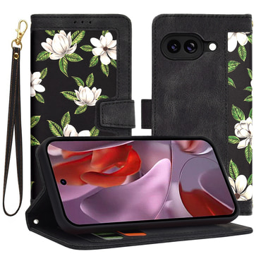 Etui Techsuit "FlipCraft" za Google Pixel 9a - flowers of the dawn