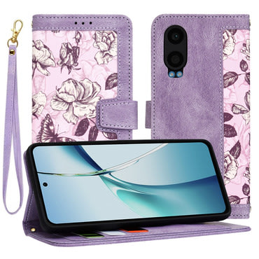 Etui Techsuit "FlipCraft" za OnePlus Nord CE4 Lite - mysterious purple