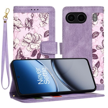 Etui Techsuit "FlipCraft" za OnePlus Nord 4 - mysterious purple