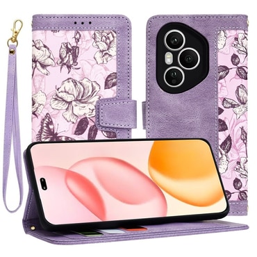 Etui Techsuit "FlipCraft" za Honor 400 Pro - mysterious purple