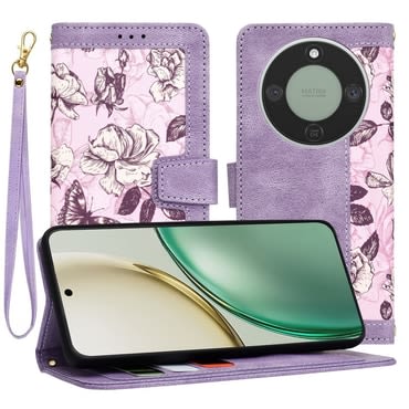 Etui Techsuit "FlipCraft" za Honor Magic8 Lite - mysterious purple