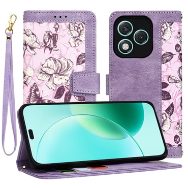 Etui Techsuit "FlipCraft" za Honor 400 Lite - mysterious purple