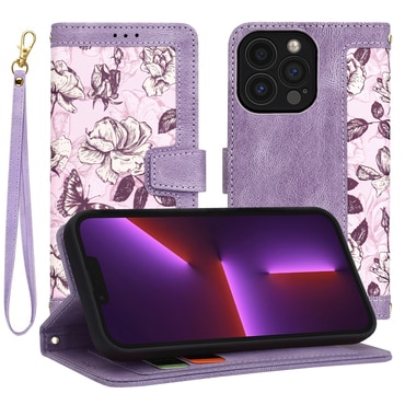 Etui Techsuit "FlipCraft" za iPhone 13 Pro - mysterious purple