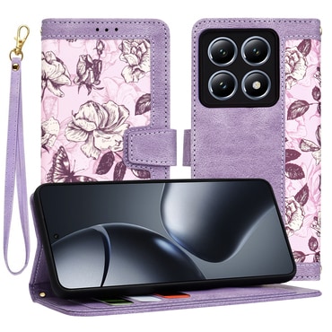 Etui Techsuit "FlipCraft" za Xiaomi 14T Pro - mysterious purple