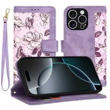 Etui Techsuit "FlipCraft" za iPhone 16 Pro - mysterious purple