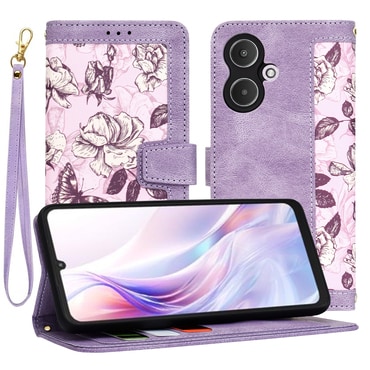 Etui Techsuit "FlipCraft" za Xiaomi Redmi 13C 5G - mysterious purple