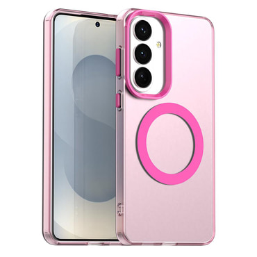 Hibridni ovitek Techsuit "CandyCase MagSafe" za Samsung Galaxy S26 - pink
