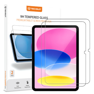 2-Pack zaščitnih stekel Techsuit ArmorGlass CrystalHD za iPad 10.9 2022 / iPad 2025