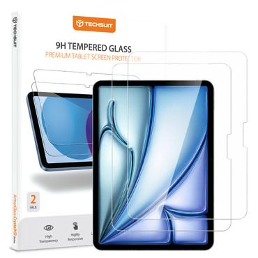 2-Pack zaščitnih stekel Techsuit ArmorGlass CrystalHD za iPad Air 11 2024 / iPad Air 11 2025