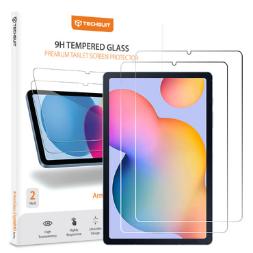 2-Pack zaščitnih stekel Techsuit ArmorGlass CrystalHD za Samsung Galaxy Tab S6 Lite 2020 / 2022 / 2024