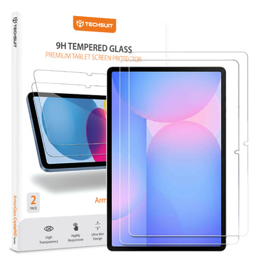 2-Pack zaščitnih stekel Techsuit ArmorGlass CrystalHD za Samsung Galaxy Tab S10 FE Plus