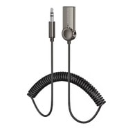 Bluetooth audio sprejemnik Borofone BC56 - 3.5 mm jack, Bluetooth 5.0 - siv