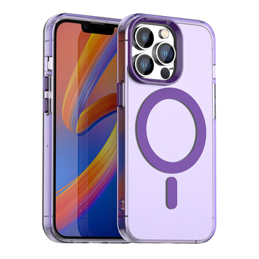 Hibridni ovitek Techsuit "CandyCase MagSafe" za iPhone 13 Pro - purple