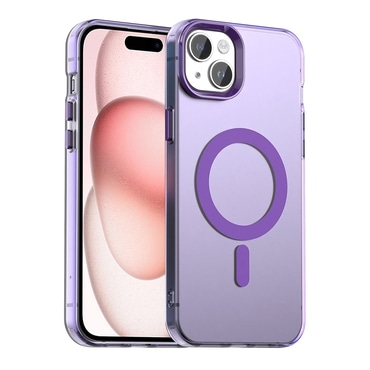 Hibridni ovitek Techsuit "CandyCase MagSafe" za iPhone 15 - purple