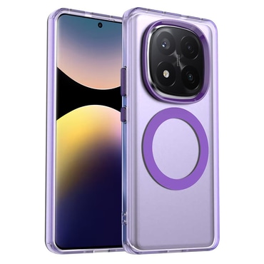 Hibridni ovitek Techsuit "CandyCase MagSafe" za Xiaomi Redmi Note 14 Pro Plus 5G - purple