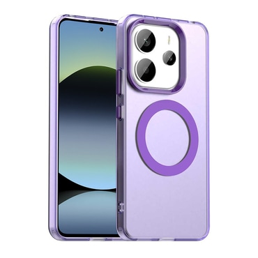 Hibridni ovitek Techsuit "CandyCase MagSafe" za Xiaomi Redmi Note 14 5G - purple