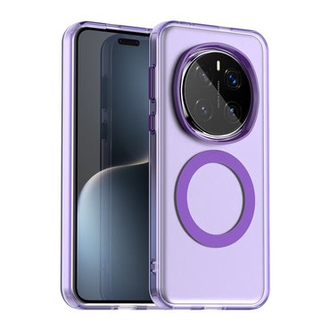Hibridni ovitek Techsuit "CandyCase MagSafe" za Honor Magic7 Pro - purple
