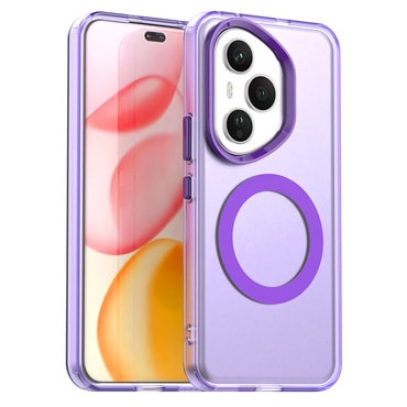 Hibridni ovitek Techsuit "CandyCase MagSafe" za Honor 400 Pro - purple
