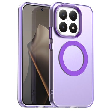 Hibridni ovitek Techsuit "CandyCase MagSafe" za Xiaomi Redmi 15C 4G / Redmi 15C 5G / Poco C85 - purple