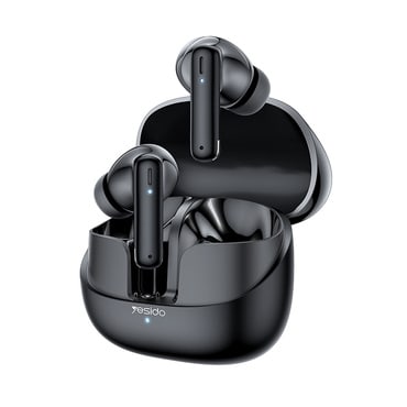 Brezžične Bluetooth slušalke Yesido "TWS26" s fizičnim blokiranjem zvoka iz okolja - black