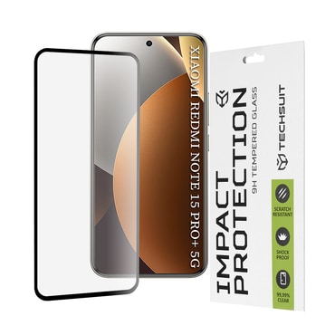 Premium 3D Full Body zaščitno steklo za Xiaomi Redmi Note 15 Pro Plus / Poco M8 Pro - črno