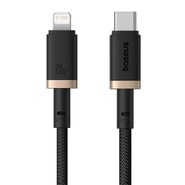 USB-C v Lightning polnilni in podatkovni kabel Baseus Dura Series – 20W - 1 m - zlat/črn