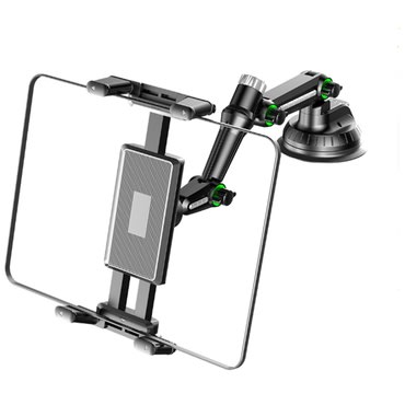 Avtomobilsko držalo za tablice in telefone Techsuit TabbyX ST1 s 360° nastavljivostjo - black