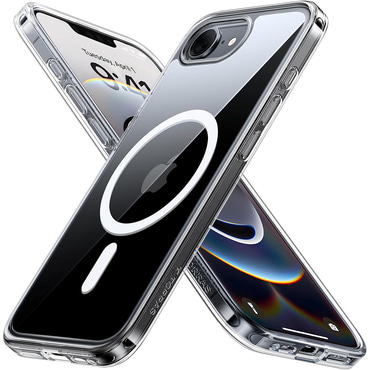 Premium ovitek Torras "Guardian Magnetic" za iPhone 16e - clear