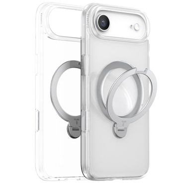 Premium ovitek Torras "Ostand Spin" za iPhone Air - clear