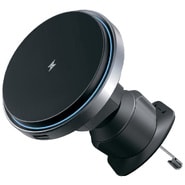 Avtomobilsko držalo za telefon - MagSafe Qi2 15W Proove "Magic Circle Pro" za ventilacijsko režo - črn