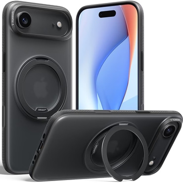 Premium ovitek Torras "Ostand R Fitness" za iPhone Air - black