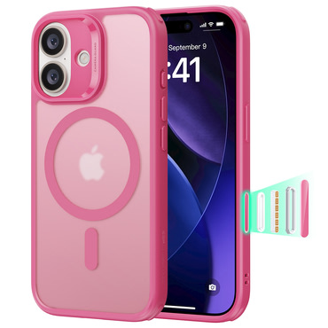 Hibridni ovitek ESR "Classic Hybrid HaloLock" za iPhone 17 - frosted pink
