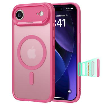 Hibridni ovitek ESR "Classic Hybrid HaloLock" za iPhone Air - frosted pink