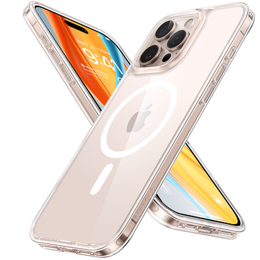 Premium ovitek Torras "Diamond MagSafe" za iPhone 16 Pro - clear