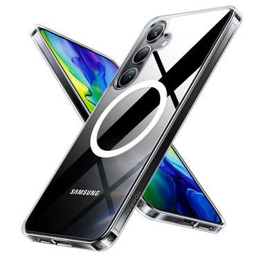 Premium ovitek Torras "Diamond MagSafe" za Samsung Galaxy S24 Plus - clear